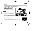 Предварительный просмотр 27 страницы Samsung SC-D27 Owner'S Instruction Book