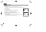 Предварительный просмотр 42 страницы Samsung SC-D27 Owner'S Instruction Book