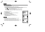 Preview for 46 page of Samsung SC-D27 Owner'S Instruction Book