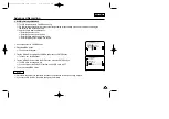 Предварительный просмотр 49 страницы Samsung SC-D27 Owner'S Instruction Book