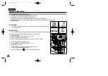 Preview for 62 page of Samsung SC-D27 Owner'S Instruction Book