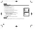 Preview for 66 page of Samsung SC-D27 Owner'S Instruction Book