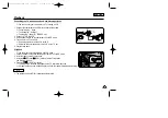 Предварительный просмотр 73 страницы Samsung SC-D27 Owner'S Instruction Book