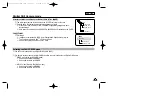 Предварительный просмотр 87 страницы Samsung SC-D27 Owner'S Instruction Book