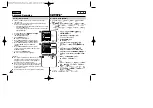 Preview for 54 page of Samsung SC-D351 Owner'S Instruction Book