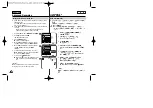 Preview for 56 page of Samsung SC-D351 Owner'S Instruction Book