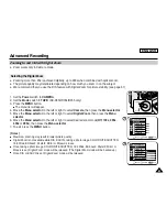 Preview for 71 page of Samsung SC-D352 Owner'S Instruction Book