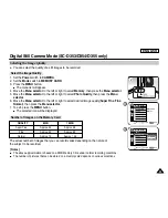 Preview for 95 page of Samsung SC-D352 Owner'S Instruction Book