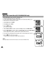 Preview for 110 page of Samsung SC-D352 Owner'S Instruction Book