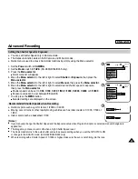 Preview for 61 page of Samsung SC D353 - MiniDV Camcorder w/20x Optical Zoom Owner'S Instruction Book