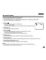 Preview for 67 page of Samsung SC D353 - MiniDV Camcorder w/20x Optical Zoom Owner'S Instruction Book