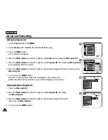 Preview for 68 page of Samsung SC D353 - MiniDV Camcorder w/20x Optical Zoom Owner'S Instruction Book