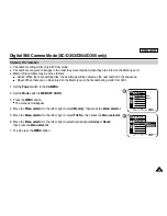 Preview for 97 page of Samsung SC D353 - MiniDV Camcorder w/20x Optical Zoom Owner'S Instruction Book