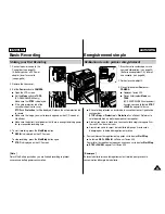 Предварительный просмотр 39 страницы Samsung SC- D354 Owner'S Instruction Manual