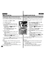 Предварительный просмотр 42 страницы Samsung SC- D354 Owner'S Instruction Manual