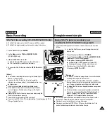 Предварительный просмотр 49 страницы Samsung SC- D354 Owner'S Instruction Manual