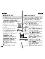 Предварительный просмотр 58 страницы Samsung SC- D354 Owner'S Instruction Manual