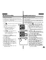 Предварительный просмотр 59 страницы Samsung SC- D354 Owner'S Instruction Manual