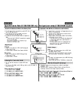 Предварительный просмотр 89 страницы Samsung SC- D354 Owner'S Instruction Manual