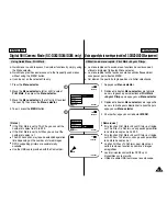 Предварительный просмотр 109 страницы Samsung SC- D354 Owner'S Instruction Manual