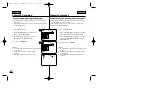 Preview for 62 page of Samsung SC-D354M Owner'S Instruction Book