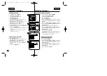 Preview for 64 page of Samsung SC-D354M Owner'S Instruction Book