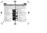 Предварительный просмотр 110 страницы Samsung SC-D354M Owner'S Instruction Book