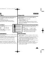 Предварительный просмотр 23 страницы Samsung SC D363 - MiniDV Camcorder With 30x Optical Zoom Owner'S Instruction Book