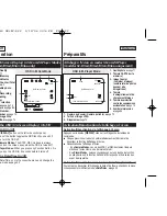 Предварительный просмотр 28 страницы Samsung SC D363 - MiniDV Camcorder With 30x Optical Zoom Owner'S Instruction Book