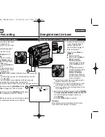 Предварительный просмотр 40 страницы Samsung SC D363 - MiniDV Camcorder With 30x Optical Zoom Owner'S Instruction Book