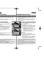 Предварительный просмотр 42 страницы Samsung SC D363 - MiniDV Camcorder With 30x Optical Zoom Owner'S Instruction Book