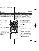 Предварительный просмотр 49 страницы Samsung SC D363 - MiniDV Camcorder With 30x Optical Zoom Owner'S Instruction Book