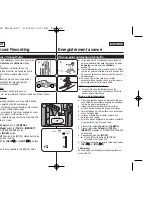 Предварительный просмотр 54 страницы Samsung SC D363 - MiniDV Camcorder With 30x Optical Zoom Owner'S Instruction Book