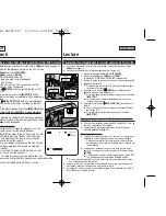 Предварительный просмотр 64 страницы Samsung SC D363 - MiniDV Camcorder With 30x Optical Zoom Owner'S Instruction Book