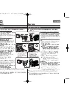 Предварительный просмотр 70 страницы Samsung SC D363 - MiniDV Camcorder With 30x Optical Zoom Owner'S Instruction Book