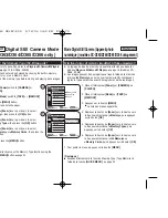 Предварительный просмотр 76 страницы Samsung SC D363 - MiniDV Camcorder With 30x Optical Zoom Owner'S Instruction Book