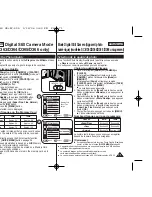 Предварительный просмотр 77 страницы Samsung SC D363 - MiniDV Camcorder With 30x Optical Zoom Owner'S Instruction Book