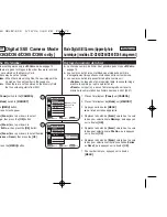 Предварительный просмотр 78 страницы Samsung SC D363 - MiniDV Camcorder With 30x Optical Zoom Owner'S Instruction Book