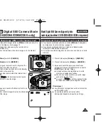 Предварительный просмотр 79 страницы Samsung SC D363 - MiniDV Camcorder With 30x Optical Zoom Owner'S Instruction Book