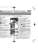 Предварительный просмотр 86 страницы Samsung SC D363 - MiniDV Camcorder With 30x Optical Zoom Owner'S Instruction Book