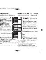 Предварительный просмотр 92 страницы Samsung SC D363 - MiniDV Camcorder With 30x Optical Zoom Owner'S Instruction Book