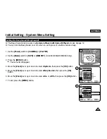 Предварительный просмотр 29 страницы Samsung SC-D363 Owner'S Instruction Book