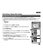 Предварительный просмотр 33 страницы Samsung SC-D363 Owner'S Instruction Book