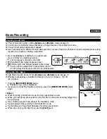 Предварительный просмотр 43 страницы Samsung SC-D363 Owner'S Instruction Book