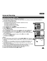 Предварительный просмотр 59 страницы Samsung SC-D363 Owner'S Instruction Book