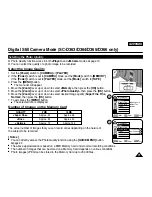 Предварительный просмотр 75 страницы Samsung SC-D363 Owner'S Instruction Book