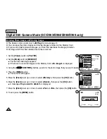 Предварительный просмотр 80 страницы Samsung SC-D363 Owner'S Instruction Book