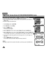 Предварительный просмотр 86 страницы Samsung SC-D363 Owner'S Instruction Book