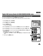 Предварительный просмотр 87 страницы Samsung SC-D363 Owner'S Instruction Book