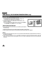 Предварительный просмотр 96 страницы Samsung SC-D363 Owner'S Instruction Book